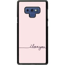 Coque Samsung Galaxy Note9 - Valentine 2023 i love you writing