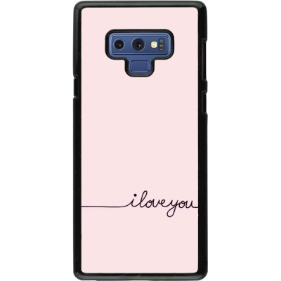 Coque Samsung Galaxy Note9 - Valentine 2023 i love you writing