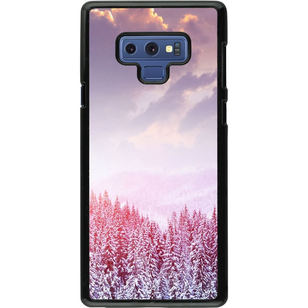 Coque Samsung Galaxy Note9 - Winter 22 Pink Forest