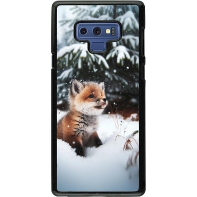 Coque Samsung Galaxy Note9 - Noël 2023 Renardeau sapin