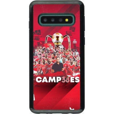 Coque Samsung Galaxy S10 - Hybrid Armor noir Benfica Campeoes 2023