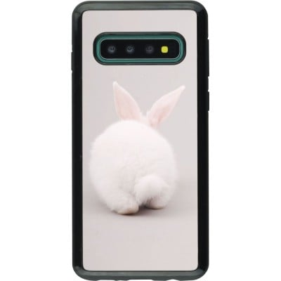 Coque Samsung Galaxy S10 - Hybrid Armor noir Easter 2024 bunny butt