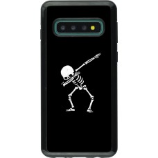 Coque Samsung Galaxy S10 - Hybrid Armor noir Halloween 19 09