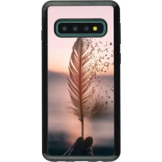 Coque Samsung Galaxy S10 - Hybrid Armor noir Hello September 11 19