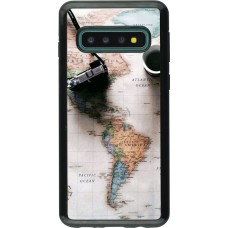 Coque Samsung Galaxy S10 - Hybrid Armor noir Travel 01