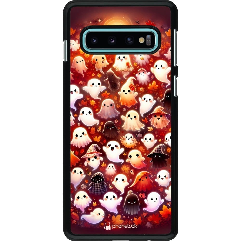 Coque Samsung Galaxy S10 - Fantômes automne mignons