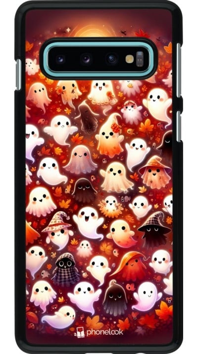 Coque Samsung Galaxy S10 - Fantômes automne mignons