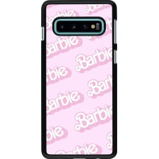 Coque Samsung Galaxy S10 - Barbie light pink pattern