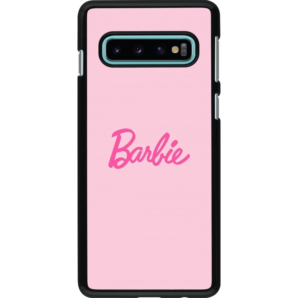 Coque Samsung Galaxy S10 - Barbie Text