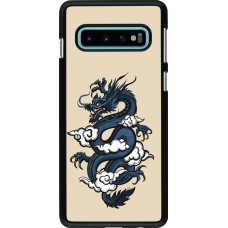 Coque Samsung Galaxy S10 - Blue Dragon Tattoo