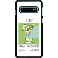 Coque Samsung Galaxy S10 - Cocktail recette Mojito