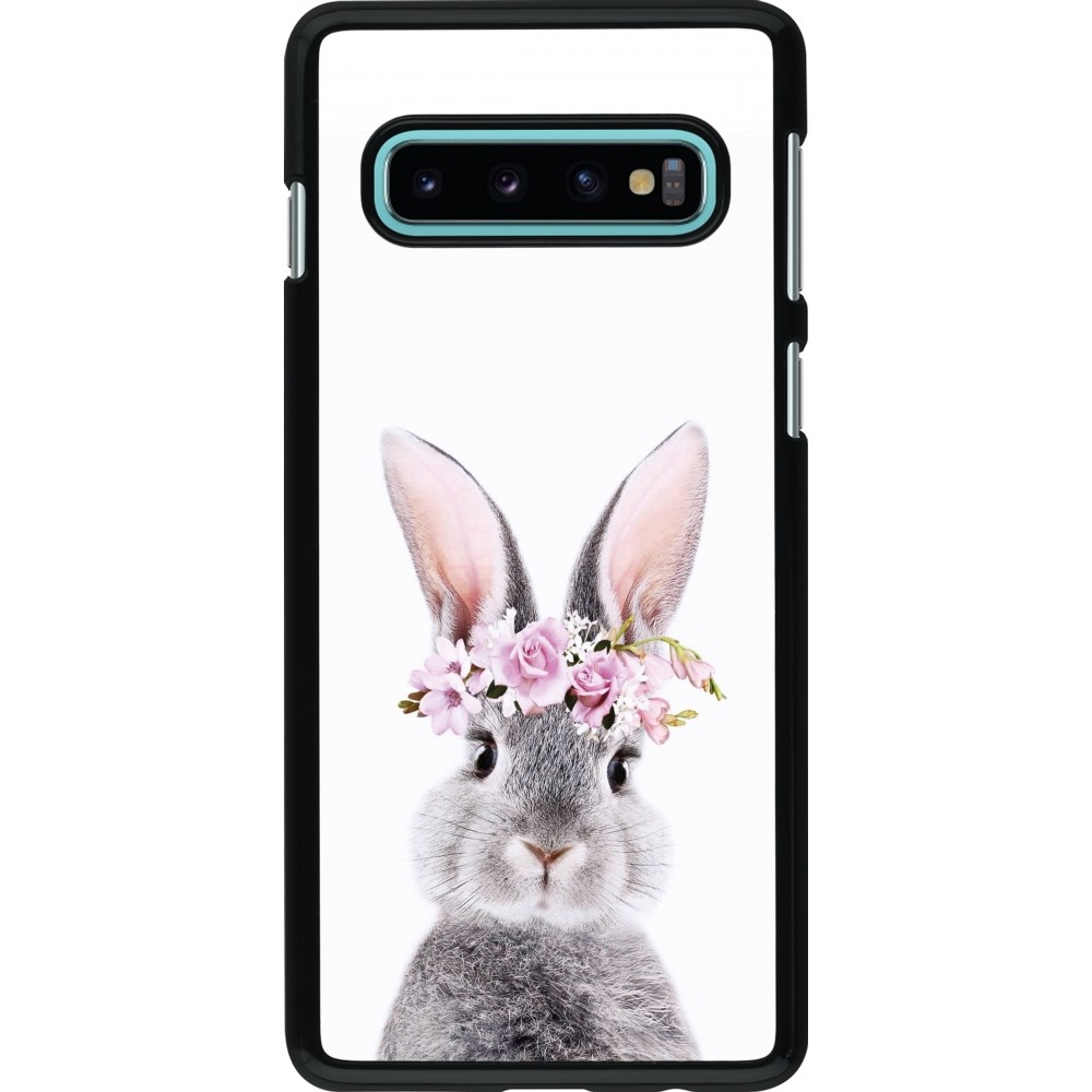 Coque Samsung Galaxy S10 - Easter 2023 flower bunny