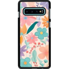 Samsung Galaxy S10 Case Hülle - Easter 2024 spring flowers