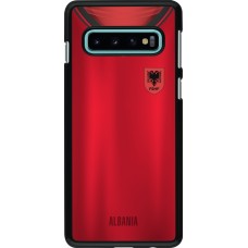 Coque Samsung Galaxy S10 - Maillot de football Albanie personnalisable