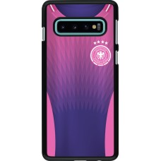 Coque Samsung Galaxy S10 - Maillot de football Allemagne Extérieur personnalisable