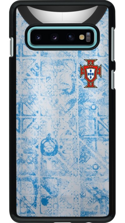 Coque Samsung Galaxy S10 - Maillot de football Portugal Extérieur personnalisable