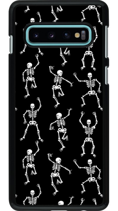 Coque Samsung Galaxy S10 - Halloween 2024 dancing skeleton