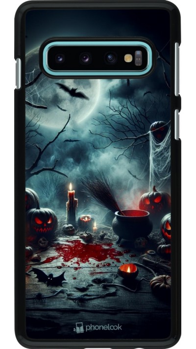 Coque Samsung Galaxy S10 - Halloween 2024 Dark Moon