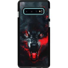 Coque Samsung Galaxy S10 - Halloween 2024 mad werewolf