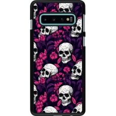 Coque Samsung Galaxy S10 - Halloween 2024 romantic skulls