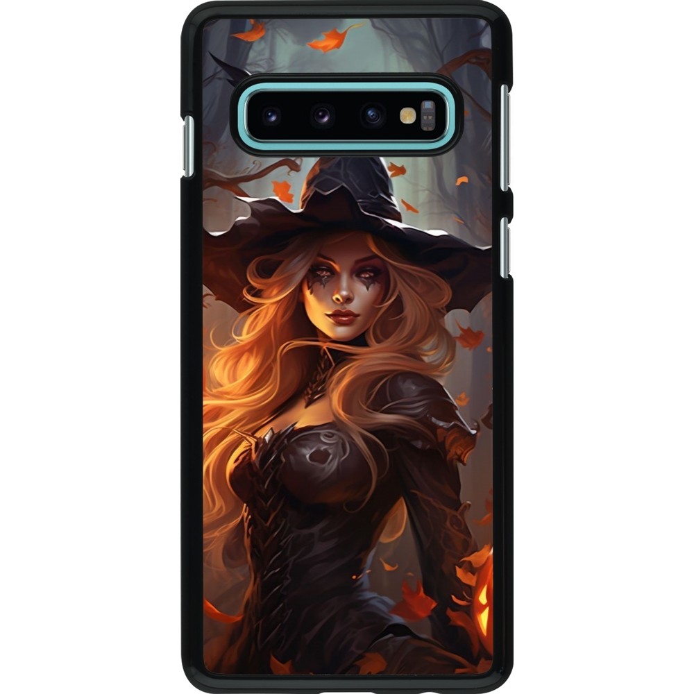 Samsung Galaxy S10 Case Hülle - Halloween 2024 sexy witch