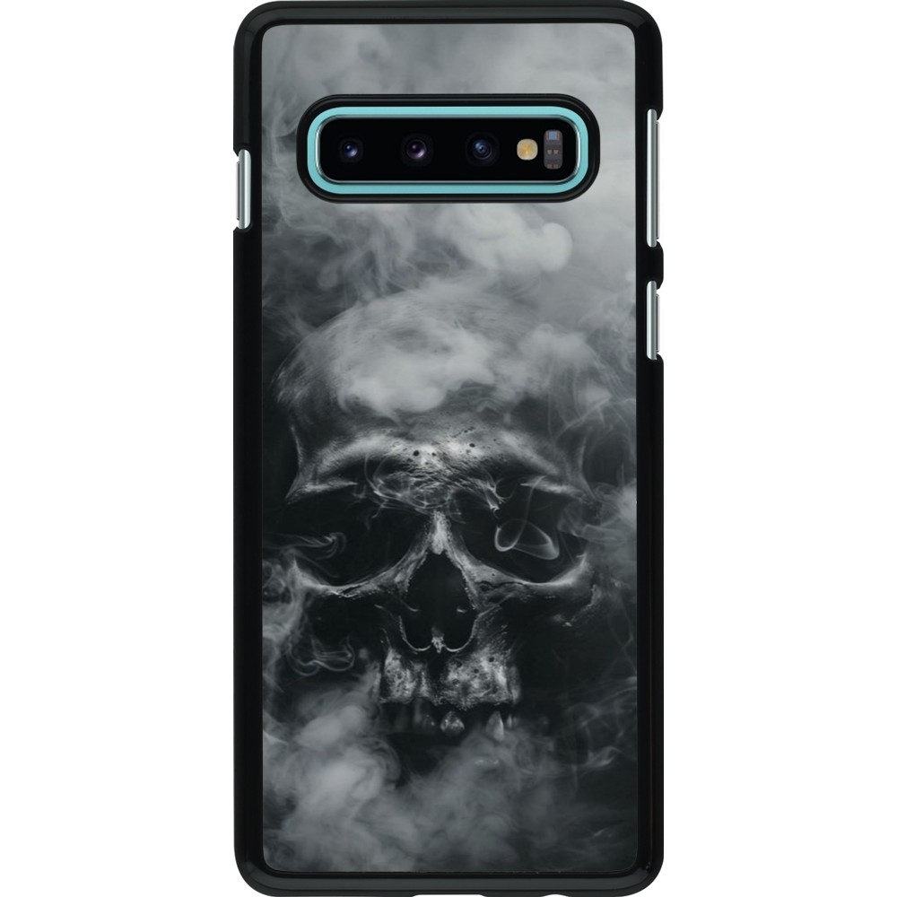 Coque Samsung Galaxy S10 - Halloween 2024 smoky skull