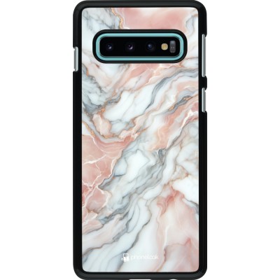 Coque Samsung Galaxy S10 - Marbre Rose Lumineux