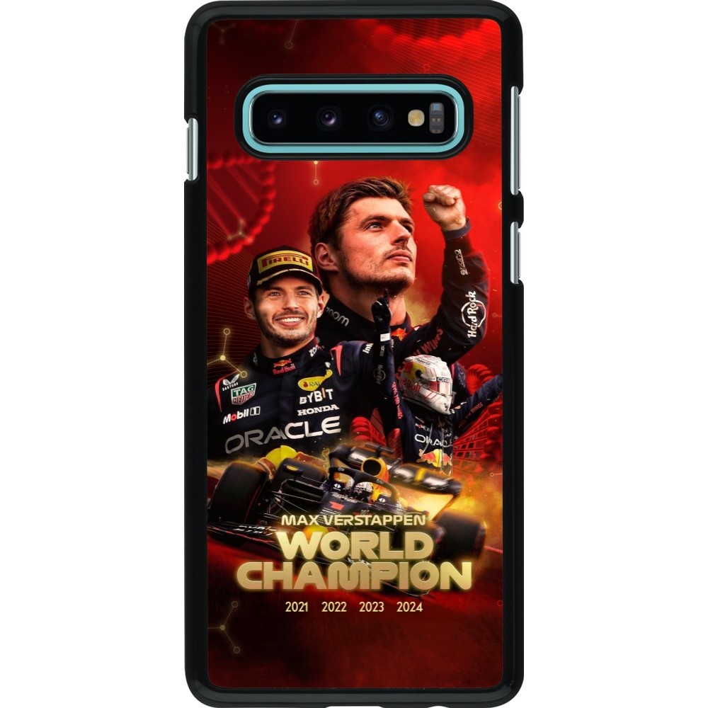 Samsung Galaxy S10 Case Hülle - Max Verstappen Champion 2023