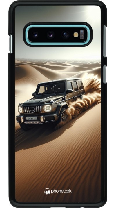 Coque Samsung Galaxy S10 - Mercedes G Drift Desert