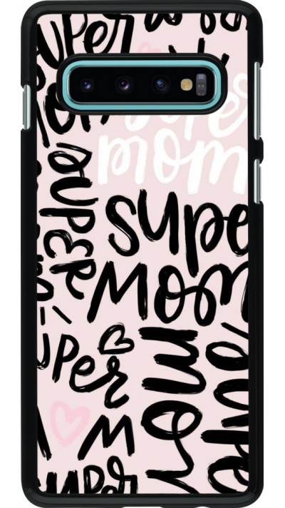 Coque Samsung Galaxy S10 - Mom 2024 Super mom