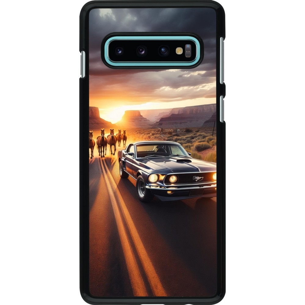 Coque Samsung Galaxy S10 - Mustang 69 Grand Canyon