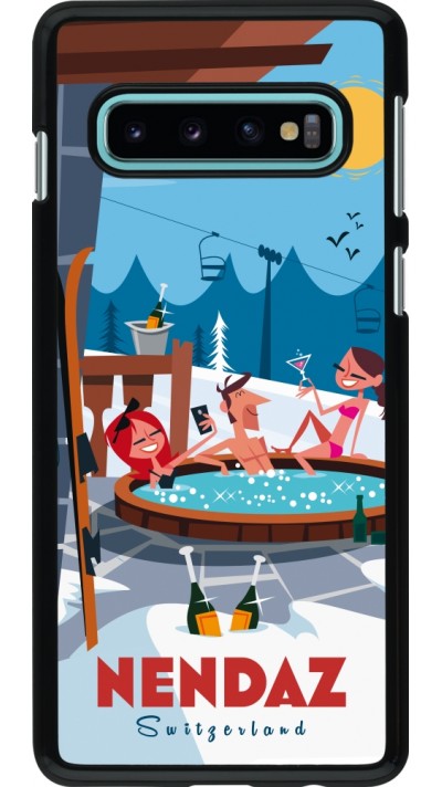 Coque Samsung Galaxy S10 - Nendaz Mountain Jacuzzi