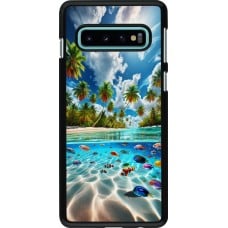 Coque Samsung Galaxy S10 - Plage Paradis