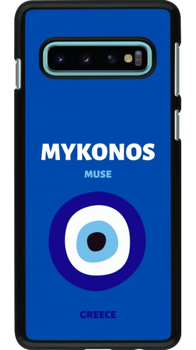 Coque Samsung Galaxy S10 - Pop Summer Destination Mykonos