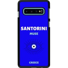 Coque Samsung Galaxy S10 - Pop Summer Destination Santorini