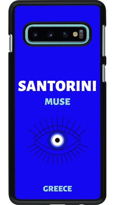 Coque Samsung Galaxy S10 - Pop Summer Destination Santorini