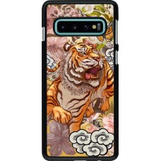 Samsung Galaxy S10 Case Hülle - Spring 23 japanese tiger