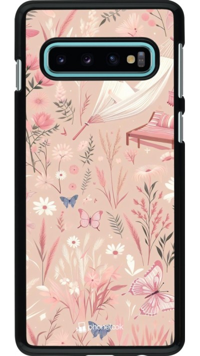 Coque Samsung Galaxy S10 - Summer Pastel Pattern