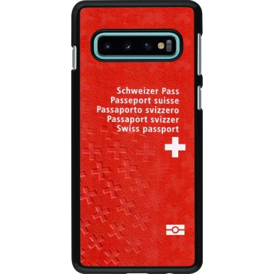 Coque Samsung Galaxy S10 - Swiss Passport