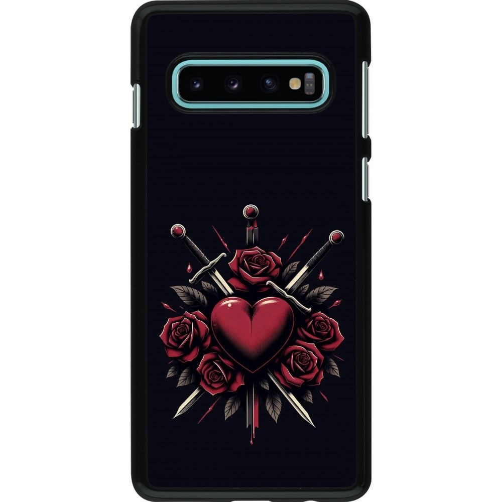 Coque Samsung Galaxy S10 - Valentine 2024 gothic love