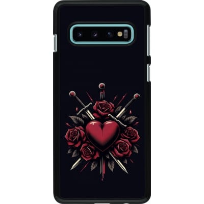 Coque Samsung Galaxy S10 - Valentine 2024 gothic love