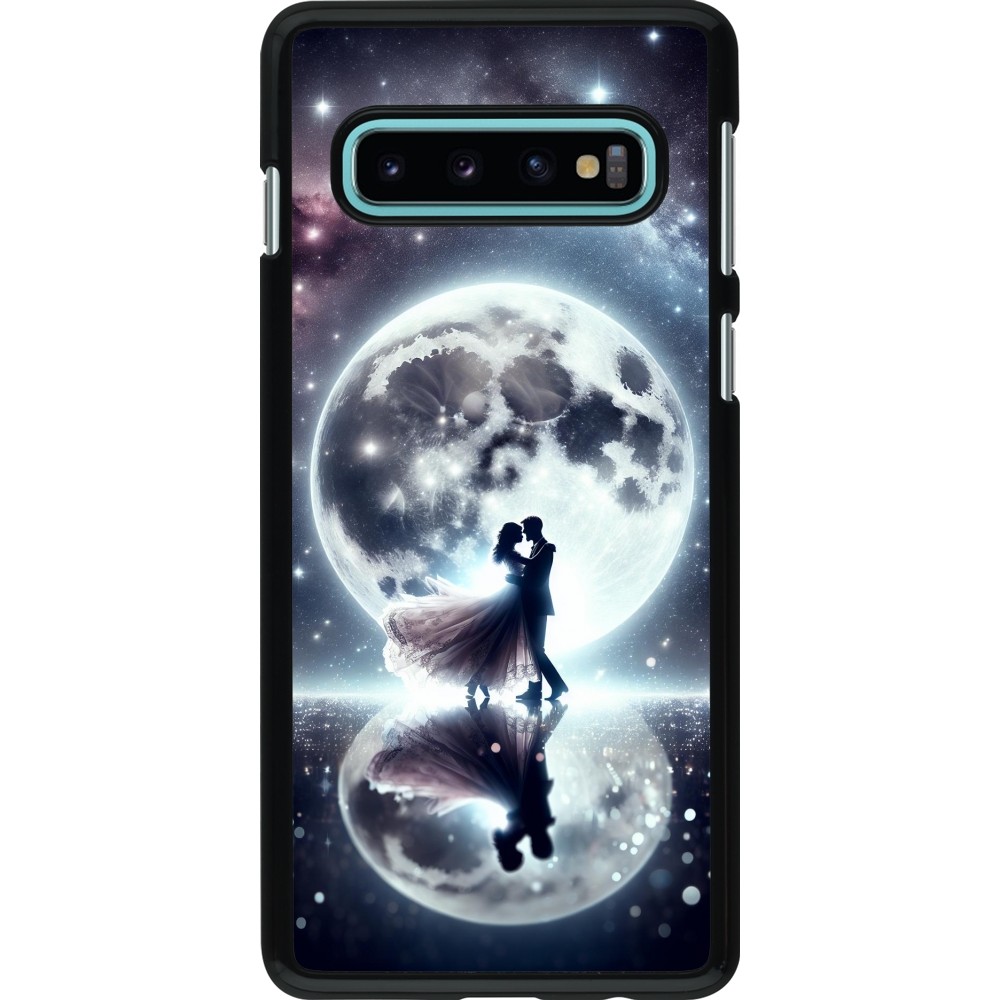 Coque Samsung Galaxy S10 - Valentine 2024 Love under the moon