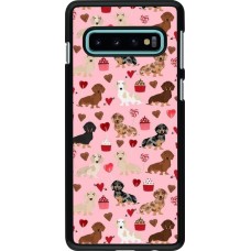 Coque Samsung Galaxy S10 - Valentine 2024 puppy love