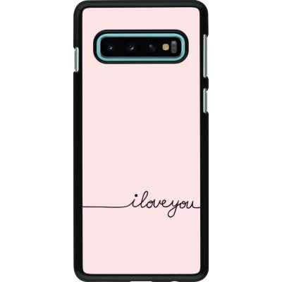 Coque Samsung Galaxy S10 - Valentine 2023 i love you writing