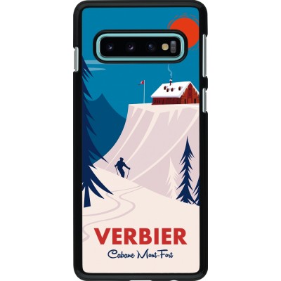 Coque Samsung Galaxy S10 - Verbier Cabane Mont-Fort