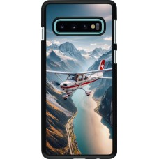 Coque Samsung Galaxy S10 - Vol Alpin Suisse