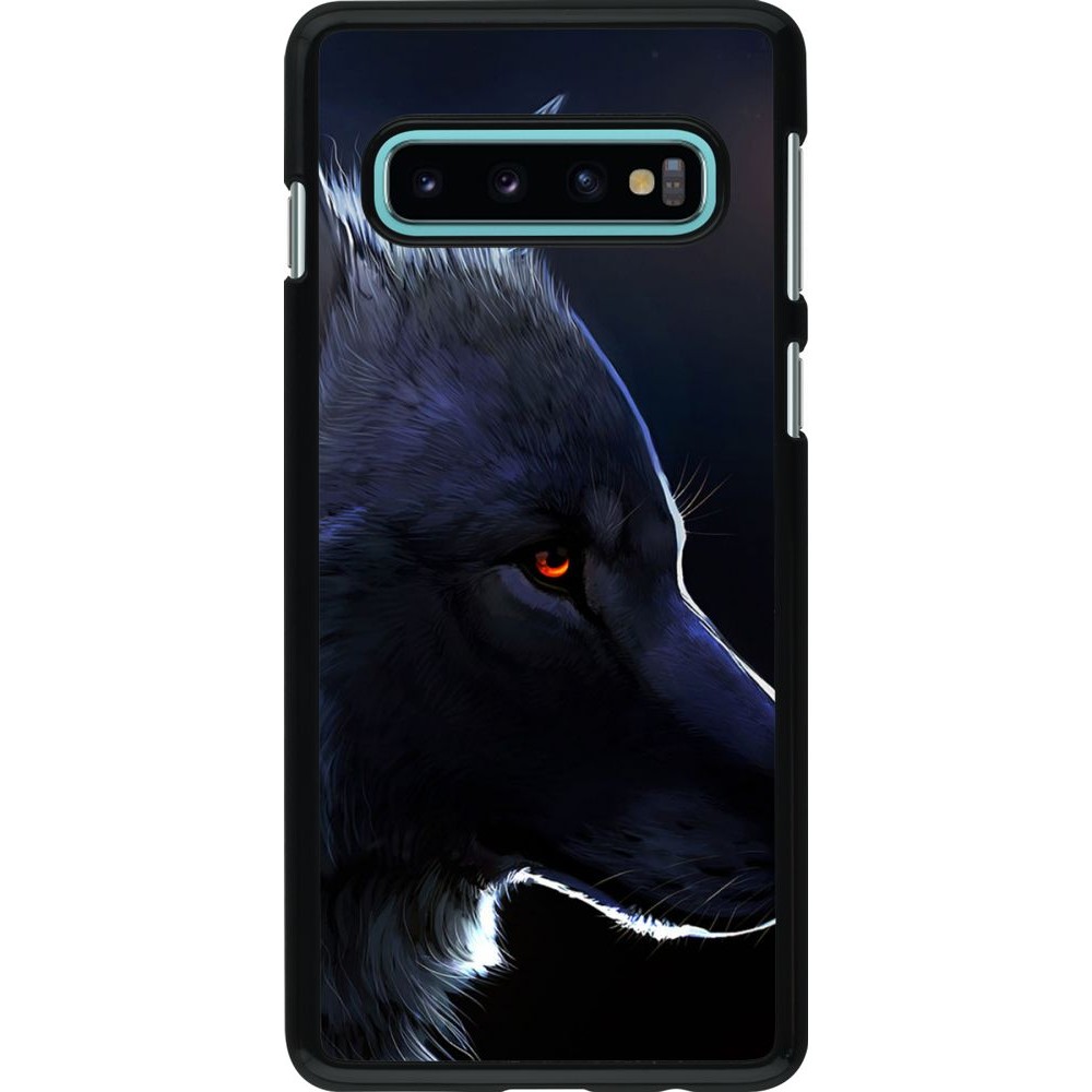 Coque Samsung Galaxy S10 - Wolf Shape