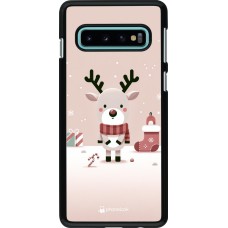 Coque Samsung Galaxy S10 - Noël 2023 Choupinette Renne