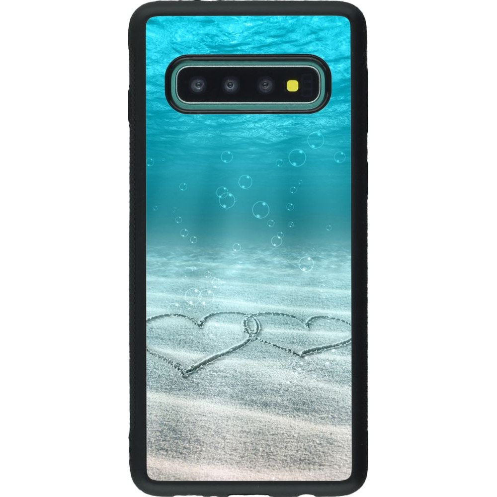 Coque Samsung Galaxy S10 - Silicone rigide noir Summer 18 19