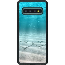 Coque Samsung Galaxy S10 - Silicone rigide noir Summer 18 19